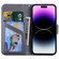 iPhone 15 Pro Max Cartoon Buckle Horizontal Flip Leather Phone Case - Grey iPhone 15 Pro Max Cartoon Buckle Horizontal Flip Leather Phone Case - Grey