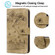 iPhone 15 Pro Max Cartoon Sakura Cat Embossed Leather Phone Case - Brown