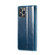 iPhone 15 Pro Max CaseMe 003 Crazy Horse Texture Leather Phone Case - Blue