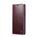 iPhone 15 Pro Max CaseMe 003 Crazy Horse Texture Leather Phone Case - Red