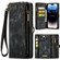 iPhone 15 Pro Max CaseMe 008 Detachable Multifunctional Leather Phone Case - Black