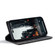 iPhone 15 Pro Max CaseMe 013 Multifunctional Horizontal Flip Leather Phone Case - Black