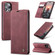 iPhone 15 Pro Max CaseMe 013 Multifunctional Horizontal Flip Leather Phone Case - Wine Red