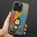 iPhone 15 Pro Max Color Ink Frosted PC+TPU Phone Case - Colored Ink Monkey