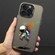 iPhone 15 Pro Max Color Ink Frosted PC+TPU Phone Case - Running Astronaut