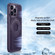 iPhone 15 Pro Max Cooling MagSafe Magnetic Ring Holder Phone Case - Purple