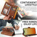 iPhone 15 Pro Max Crossbody Multi-card Slot Wallet Zipper Leather Phone Case - Brown