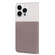 iPhone 15 Pro Max Cute Pet Series Color Block Buckle Leather Phone Case - Pale Mauve