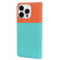 iPhone 15 Pro Max Cute Pet Series Color Block Buckle Leather Phone Case - Sky Blue