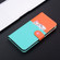 iPhone 15 Pro Max Cute Pet Series Color Block Buckle Leather Phone Case - Sky Blue