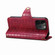 iPhone 15 Pro Max Denior Crocodile Texture Oil Edge Leather Phone Case - Rose Red