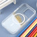 iPhone 15 Pro Max DFANS DESIGN Magsafe Magnetic Starlight Shining Phone Case - Gold Foil Marble