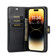 iPhone 15 Pro Max DG.MING Crazy Horse Texture Detachable Magnetic Leather Phone Case - Black