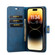 iPhone 15 Pro Max DG.MING Crazy Horse Texture Detachable Magnetic Leather Phone Case - Blue