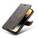 iPhone 15 Pro Max DG.MING Crazy Horse Texture Detachable Magnetic Leather Phone Case - Grey