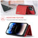 iPhone 15 Pro Max DG.MING M1 Series 3-Fold Multi Card Wallet Leather Phone Case - Red