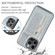 iPhone 15 Pro Max DG.MING M3 Series Glitter Powder Card Bag Leather Phone Case - Silver