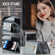 iPhone 15 Pro Max DG.MING M3 Series Glitter Powder Card Bag Leather Phone Case - Silver