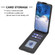 iPhone 15 Pro Max Diamond Lattice Vertical Flip Leather Phone Case - Black