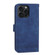 iPhone 15 Pro Max Dierfeng Dream Line TPU + PU Leather Phone Case - Blue