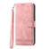 iPhone 15 Pro Max Dierfeng Dream Line TPU + PU Leather Phone Case - Pink