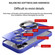 iPhone 15 Pro Max Eagle Eye Lens CD Texture MagSafe Magnifier Phone Case - Royal Blue