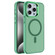 iPhone 15 Pro Max Electroplated IMD Magsafe PC Hybrid TPU Phone Case - Green
