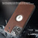 iPhone 15 Pro Max Electroplated Leather Texture PU + PC Phone Case - Brown
