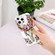iPhone 15 Pro Max Electroplating Soft TPU Phone Case - Flower Deer