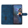 iPhone 15 Pro Max Flower Butterfly Embossing Pattern Leather Phone Case - Blue iPhone 15 Pro Max Flower Butterfly Embossing Pattern Leather Phone Case - Blue