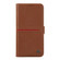 iPhone 15 Pro Max GEBEI Top-grain Horizontal Flip Leather Phone Case - Brown