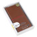 iPhone 15 Pro Max GEBEI Top-grain Horizontal Flip Leather Phone Case - Brown