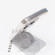 iPhone 15 Pro Max Glitter MagSafe Magnetic Phone Case with Stand - White