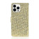 iPhone 15 Pro Max Glitter Powder Filp Leather Phone Case - Gold