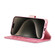 iPhone 15 Pro Max Glitter Powder Love Leather Phone Case - Rose Red