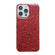 iPhone 15 Pro Max Glitter Sequins Epoxy TPU Phone Case - Red