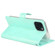iPhone 15 Pro Max GOOSPERY BLUE MOON Crazy Horse Texture Leather Phone Case - Mint Green