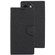 iPhone 15 Pro Max GOOSPERY CANVAS DIARY Fabric Texture Flip Leather Phone Case - Black