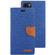iPhone 15 Pro Max GOOSPERY CANVAS DIARY Fabric Texture Flip Leather Phone Case - Blue