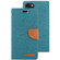 iPhone 15 Pro Max GOOSPERY CANVAS DIARY Fabric Texture Flip Leather Phone Case - Green