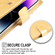 iPhone 15 Pro Max GOOSPERY MANSOOR DIARY 9 Card Slots Leather Phone Case - Gold
