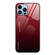 iPhone 15 Pro Max Gradient Color Glass Phone Case - Red Black