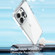 iPhone 15 Pro Max High Translucency Acrylic Phone Case - Blue