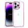 iPhone 15 Pro Max High Translucency Acrylic Phone Case - Pink