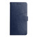 iPhone 15 Pro Max HT01 Y-shaped Pattern Flip Leather Phone Case - Blue