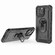 iPhone 15 Pro Max Ice Armor Series Ring Holder Phone Case - Black