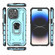 iPhone 15 Pro Max Ice Armor Series Ring Holder Phone Case - Blue