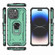 iPhone 15 Pro Max Ice Armor Series Ring Holder Phone Case - Green