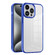 iPhone 15 Pro Max Ice Color Clear PC Hybrid TPU Phone Case - Bllue