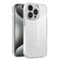 iPhone 15 Pro Max Ice Color Clear PC Hybrid TPU Phone Case - White